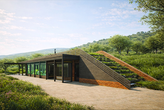 ΝΕΑ ΙΣΟΓΕΙΑ ΒΙΟΚΛΙΜΑΤΙΚΗ ΚΑΤΟΙΚΙΑ ΦΥΣΙΚΗΣ ΔΟΜΗΣΗΣ ΣΤΑ ΚΡΕΣΤΕΝΑ